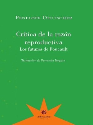 cover image of Crítica de la razón reproductiva